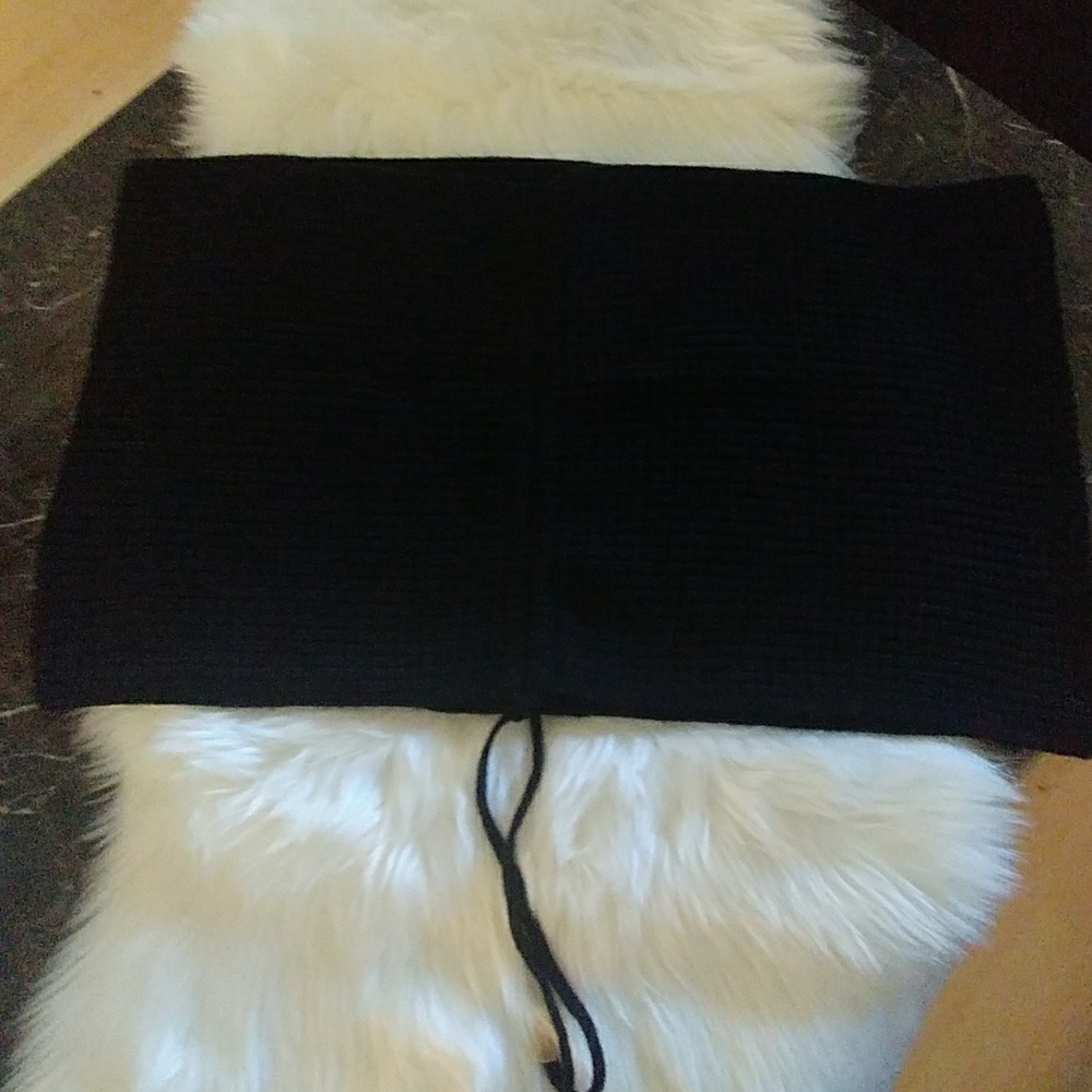 Michael Kors Black Shrug Infinity Scarf - Picture 2 of 5